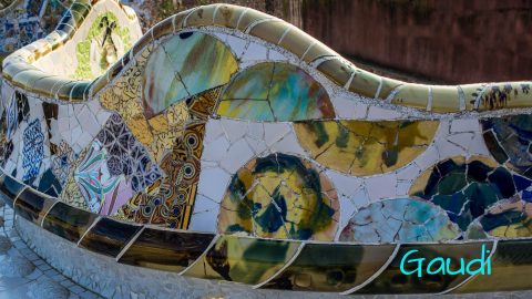 Mosaïque GAUDI voyage